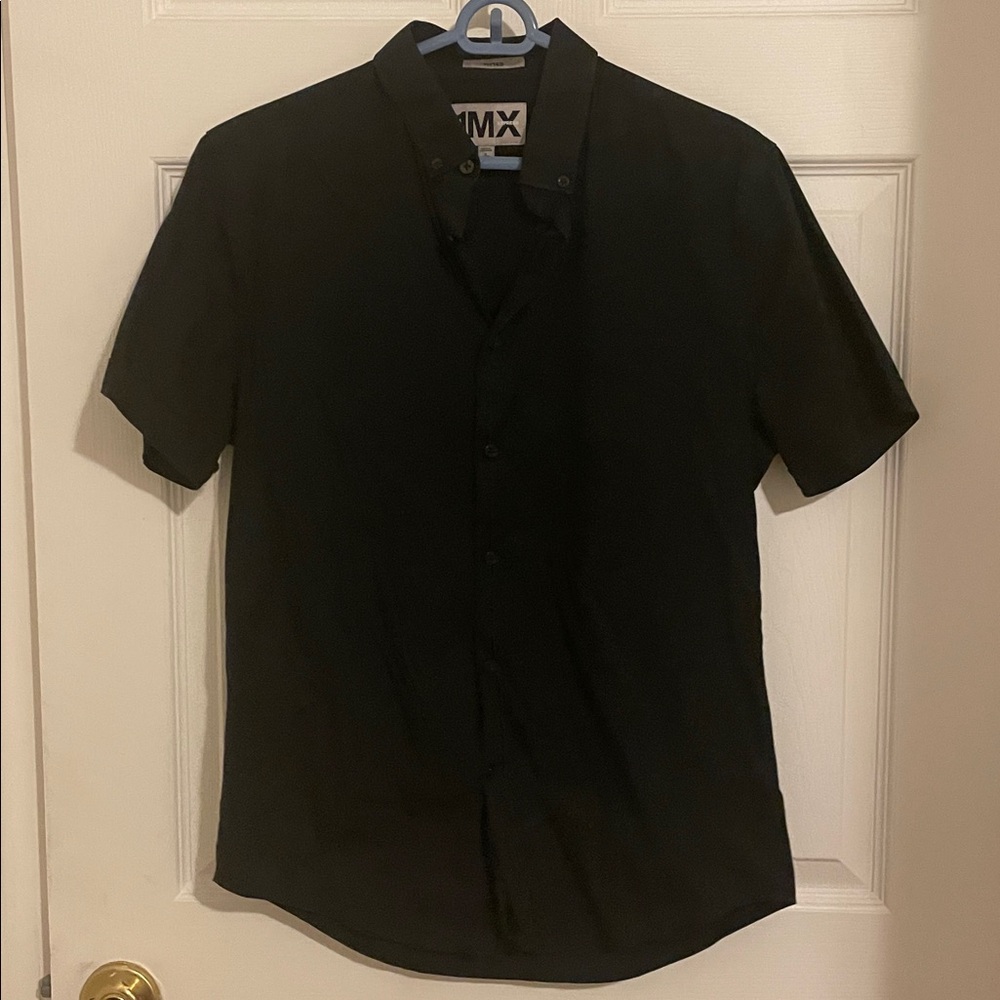 Express Black Fitted Shirt